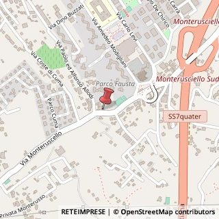 Mappa Via Monte Ruscello, 74, 80078 Pozzuoli, Napoli (Campania)