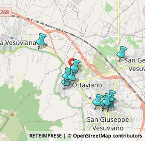 Mappa Via Marco de Gregorio, 80044 Ottaviano NA, Italia (2.06455)