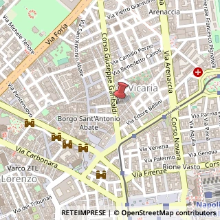 Mappa Via Giuseppe Cesare Abba,  50, 80141 Napoli, Napoli (Campania)