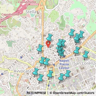 Mappa Vico Fonseca, 80135 Napoli NA, Italia (0.5675)