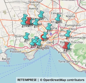 Mappa Via Santa Teresa degli Scalzi, 80136 Napoli NA, Italia (6.96688)