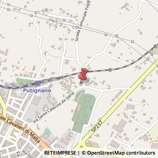 Mappa Via Santa Caterina da Siena, 53, 70017 Putignano, Bari (Puglia)
