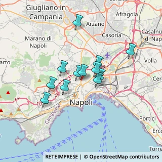 Mappa Via Bernardo Celentano, 80135 Napoli NA, Italia (2.8325)