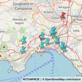 Mappa Via Bernardo Celentano, 80135 Napoli NA, Italia (3.48167)