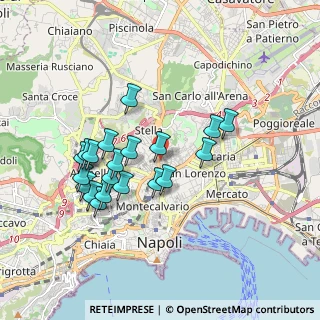 Mappa Via Bernardo Celentano, 80135 Napoli NA, Italia (1.787)