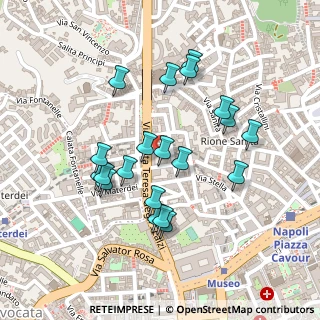 Mappa Via Bernardo Celentano, 80135 Napoli NA, Italia (0.229)