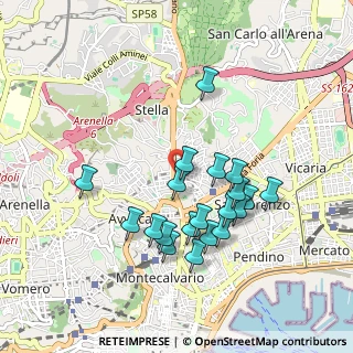 Mappa Via Bernardo Celentano, 80135 Napoli NA, Italia (0.9275)