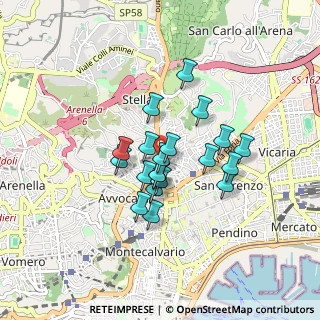 Mappa Via Bernardo Celentano, 80135 Napoli NA, Italia (0.6765)