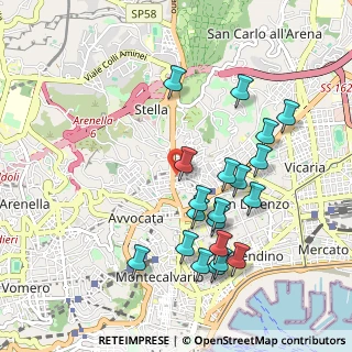 Mappa Via Bernardo Celentano, 80135 Napoli NA, Italia (1.078)