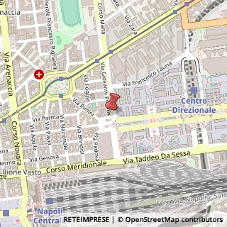 Mappa Via Giovanni Porzio, 3, 80143 Napoli, Napoli (Campania)