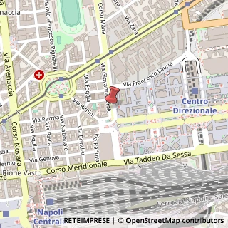 Mappa Via Giovanni Porzio,  11, 80143 Napoli, Napoli (Campania)