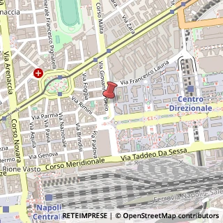 Mappa Via Giovanni Porzio, , 80143 Napoli, Napoli (Campania)