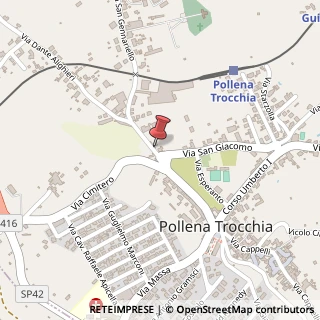 Mappa Via Dante Alighieri, 12, 80040 Pollena Trocchia, Napoli (Campania)
