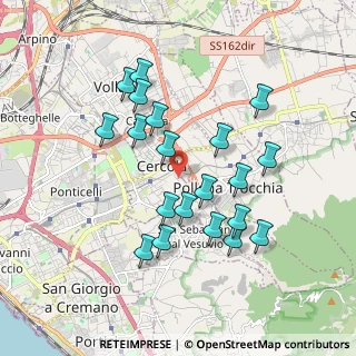 Mappa Viale Collodi, 80040 Cercola NA, Italia (1.8685)