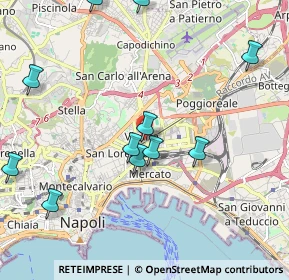 Mappa Via Casanova, 80144 Napoli NA, Italia (2.45909)