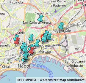 Mappa Via Casanova, 80144 Napoli NA, Italia (1.805)