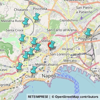 Mappa Vico Fonseca, 80135 Napoli NA, Italia (2.42091)