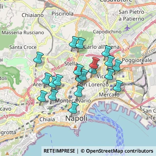 Mappa Vico S. Margherita a Fonseca, 80135 Napoli NA, Italia (1.628)