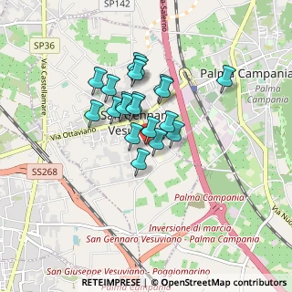 Mappa Via Poggiomarino, 80040 San Gennaro Vesuviano NA, Italia (0.661)