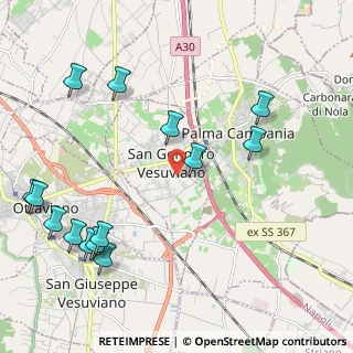 Mappa Via Poggiomarino, 80040 San Gennaro Vesuviano NA, Italia (2.82786)