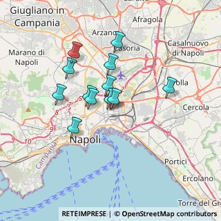 Mappa Via Nazionale, 80141 Napoli NA, Italia (3.02167)