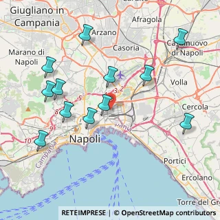 Mappa Via Nazionale, 80141 Napoli NA, Italia (4.65333)