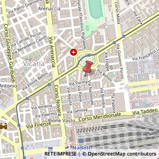 Mappa Via Nazionale, 46, 80143 Napoli, Napoli (Campania)