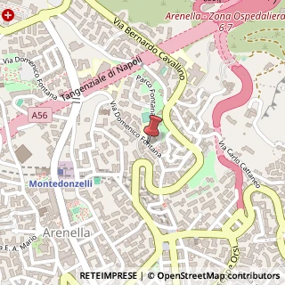 Mappa Via fontana domenico 35, 80128 Napoli, Napoli (Campania)