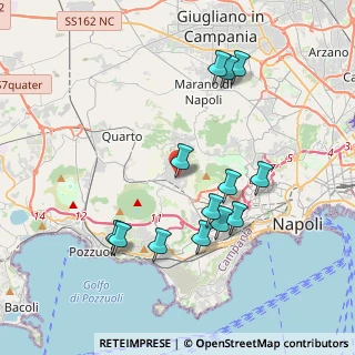 Mappa Via S. Donato, 80126 Napoli NA, Italia (4.11538)