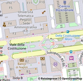 Mappa Viale Costituzione, 80143 Napoli NA, Italia (0.05769)