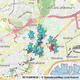 Mappa Vico Fonseca, 80135 Napoli NA, Italia (0.6705)