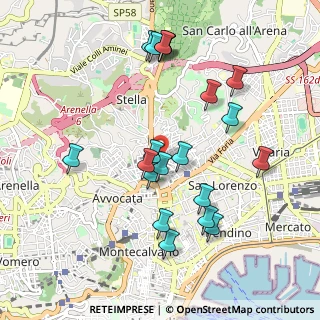 Mappa Vico Fonseca, 80135 Napoli NA, Italia (1.059)