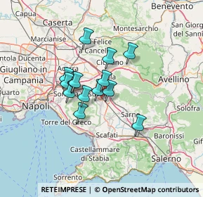 Mappa Via Fiorilli, 80044 Ottaviano NA, Italia (9.99357)