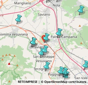 Mappa Via Fiorilli, 80044 Ottaviano NA, Italia (5.87278)