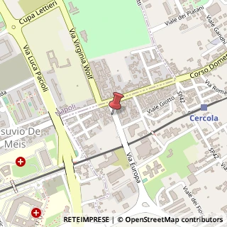 Mappa Via Europa, 3D, 80040 Cercola, Napoli (Campania)
