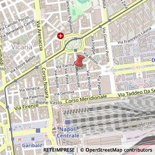 Mappa Via Nazionale,  33, 80143 Napoli, Napoli (Campania)