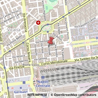 Mappa Via Nazionale, 94, 80143 Napoli, Napoli (Campania)