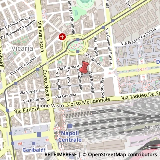 Mappa Via Nazionale, 93, 80143 Napoli, Napoli (Campania)
