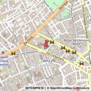 Mappa Via Carbonara, 20, 80139 Napoli, Napoli (Campania)