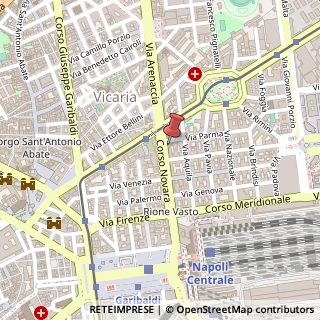 Mappa Corso Novara, 92, 80143 Napoli, Napoli (Campania)