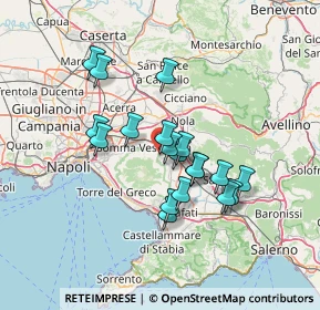 Mappa Via Pentelete, 80044 Ottaviano NA, Italia (12.17368)