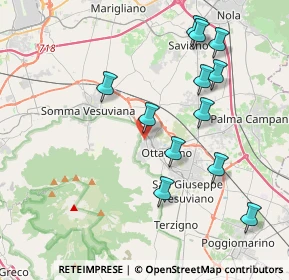 Mappa Via Pentelete, 80044 Ottaviano NA, Italia (4.36083)