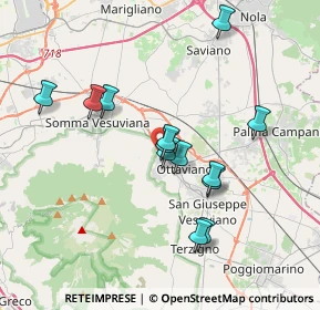 Mappa Via Pentelete, 80044 Ottaviano NA, Italia (3.55462)