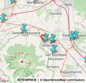Mappa Via Pentelete, 80044 Ottaviano NA, Italia (5.90769)
