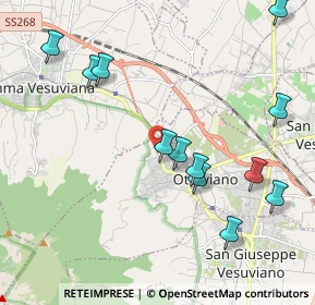 Mappa Via Pentelete, 80044 Ottaviano NA, Italia (2.44083)