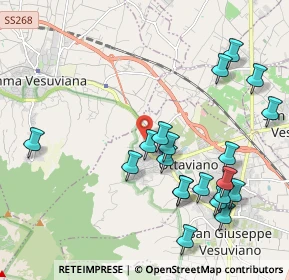 Mappa Via Pentelete, 80044 Ottaviano NA, Italia (2.4315)