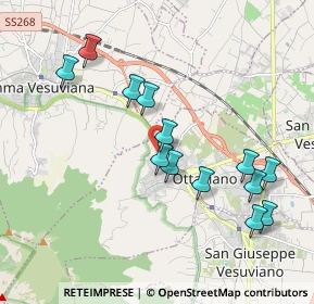 Mappa Via Pentelete, 80044 Ottaviano NA, Italia (2.06615)