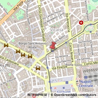 Mappa Via Casanova, 74, 80143 Napoli, Napoli (Campania)