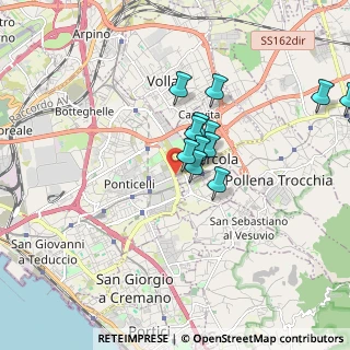 Mappa Cupa Censi dell'Arco, 80040 Cercola NA, Italia (2)
