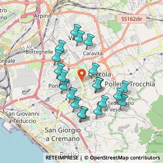 Mappa Cupa Censi dell'Arco, 80040 Cercola NA, Italia (1.821)